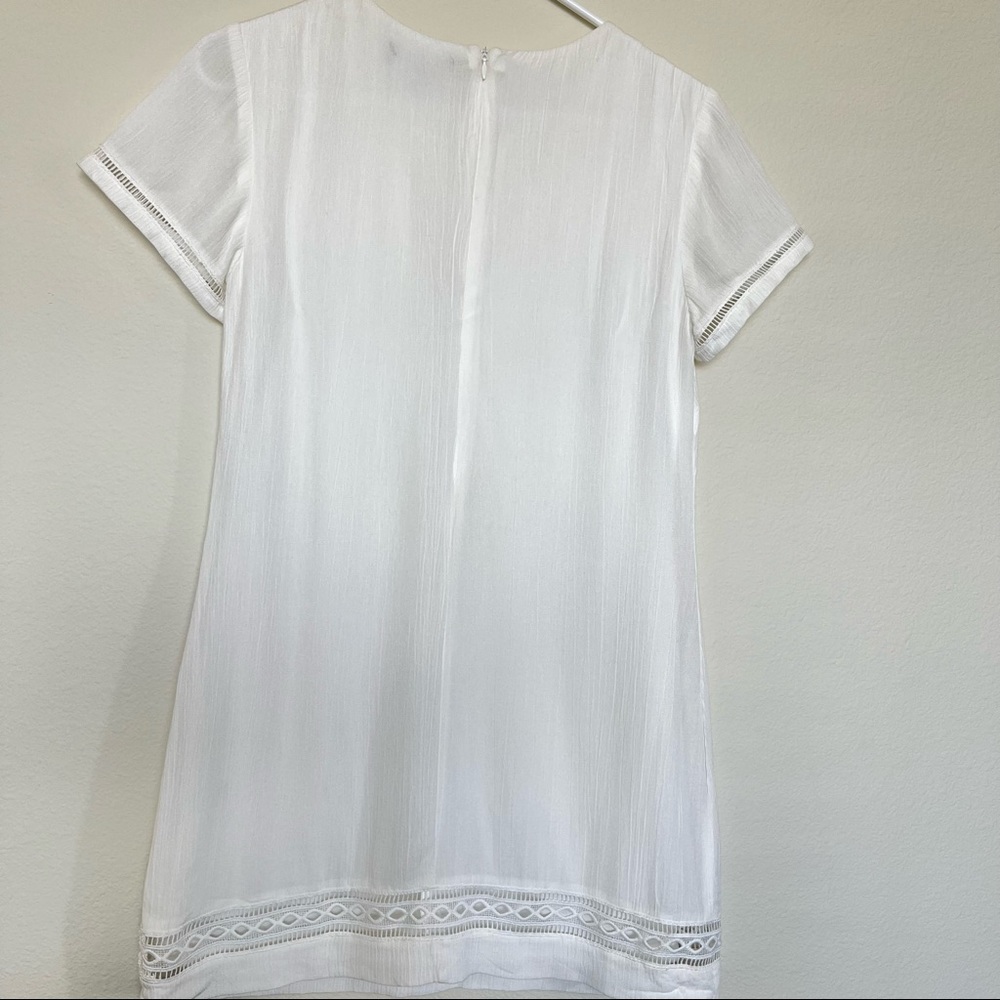 Lulu’s Perfect Time White Shift Dress - Picture 4 of 11